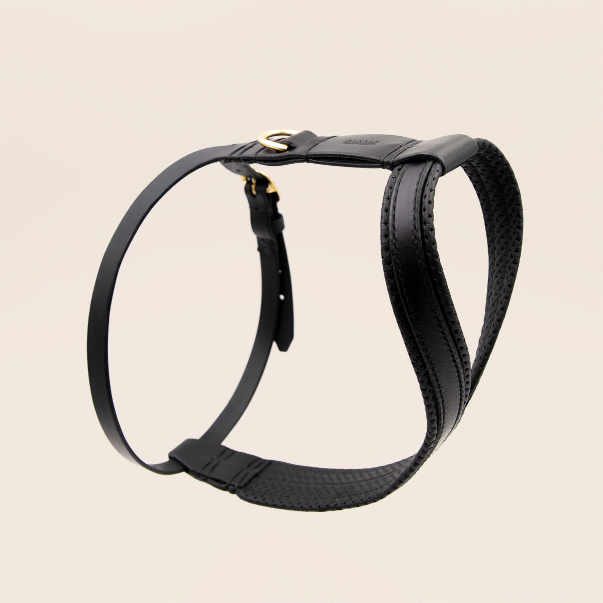 EDIT / leather padded harness