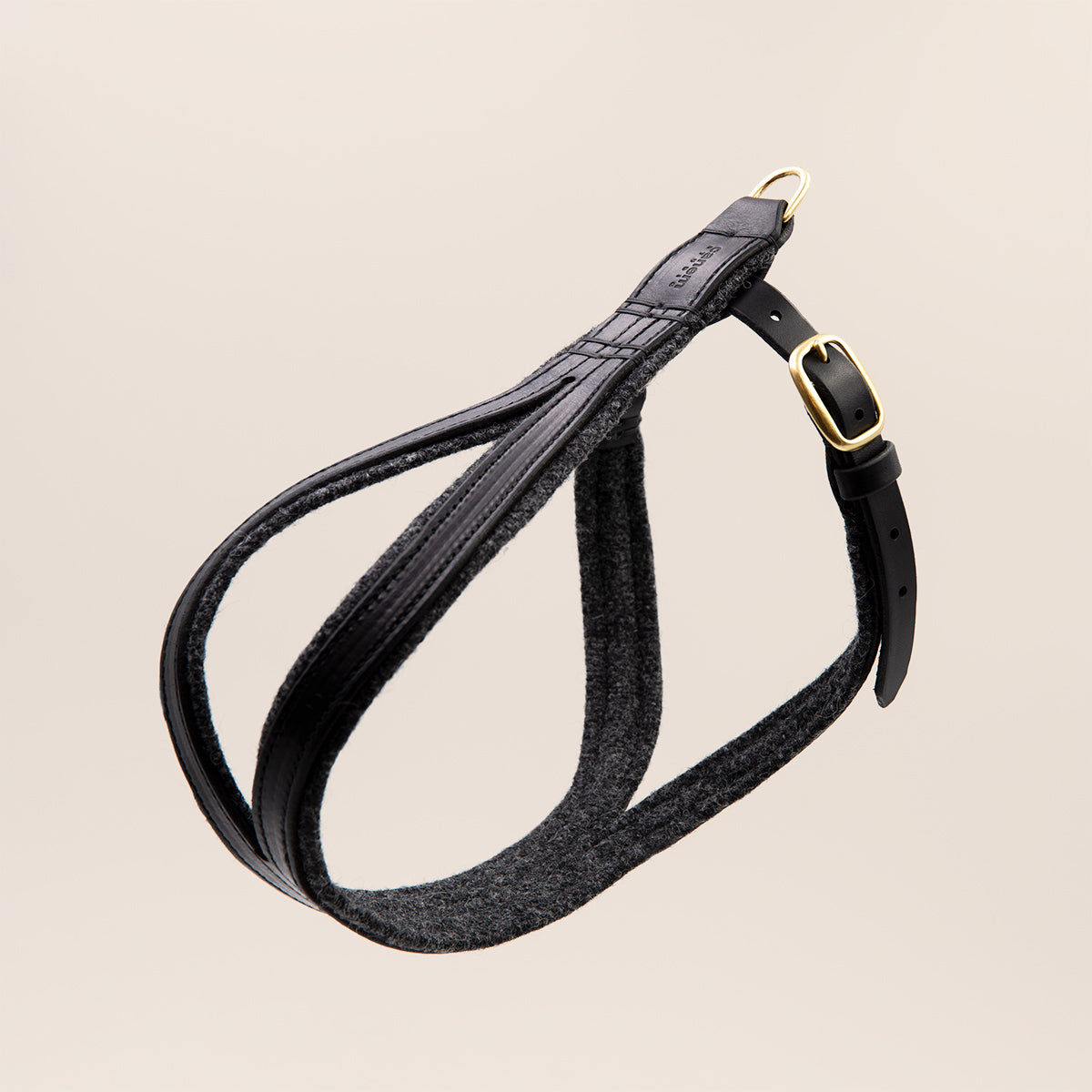 SIOUXSIE / wool padded harness